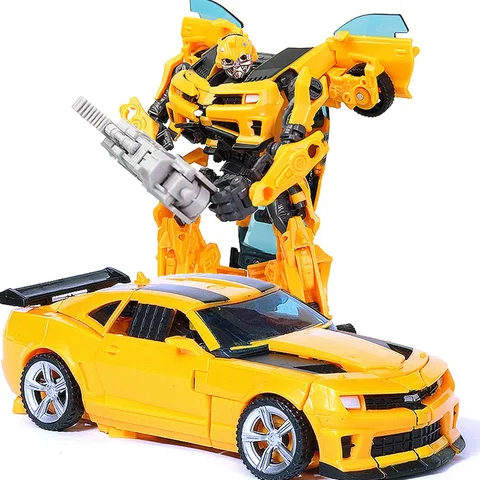 Игрушечный робот, автомобиль, экшн-фигурки, модель, деформированный Робокар, оригинальная упаковка, детские игрушки, подарок для мальчика, 18 см