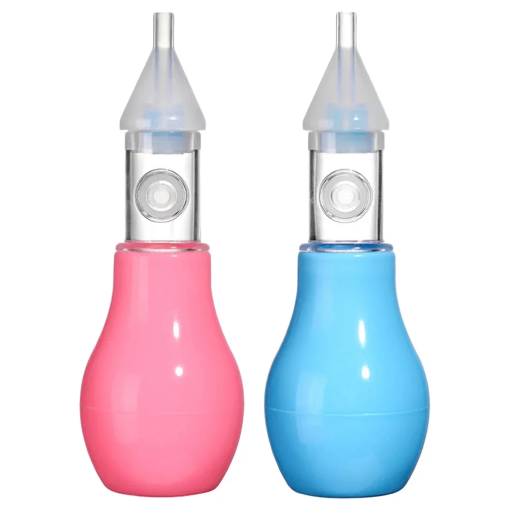 Детский назальный аспиратор для очистки черных точек — конструкция гибкой