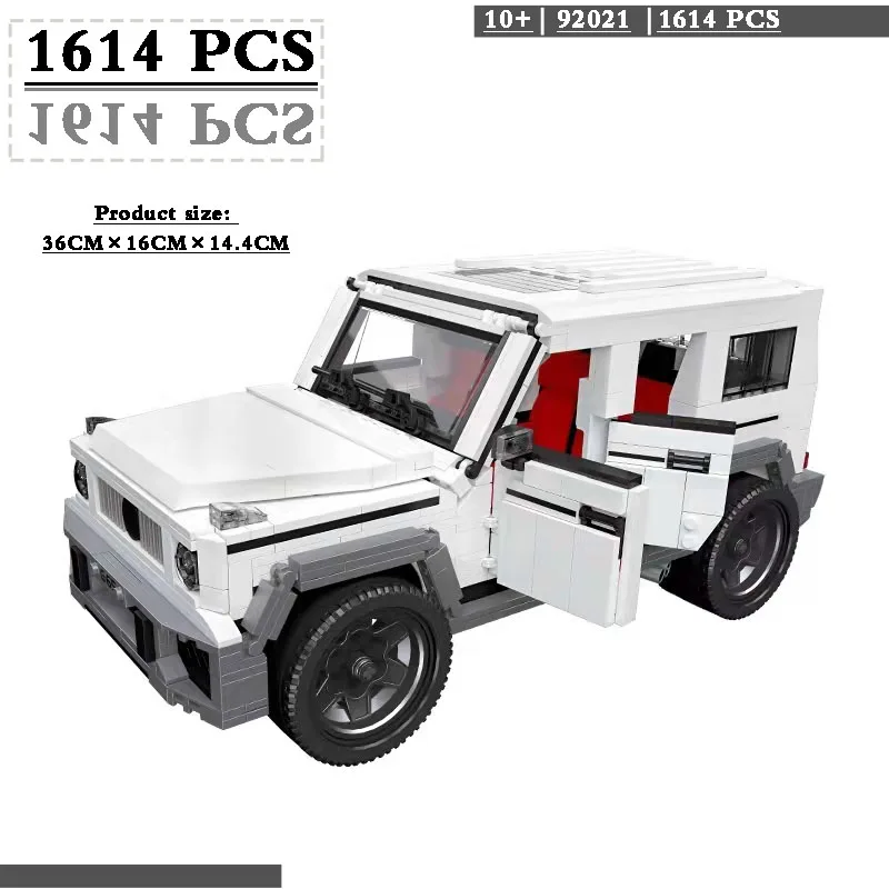 

92021 pickup truck series racing brick model 1416pcS kids simple brick puzzle education children's christmas gift birthday gift
