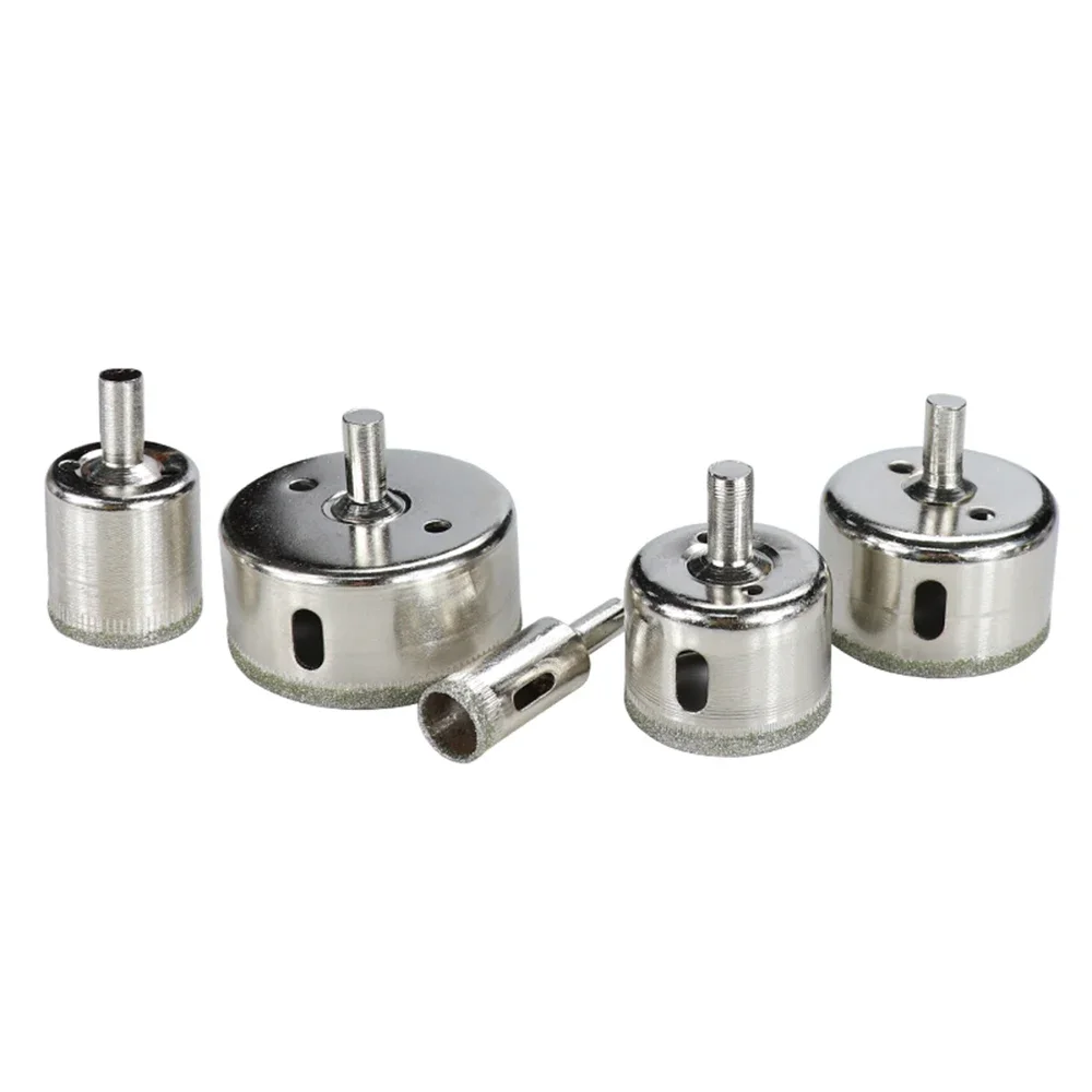 Алмазное сверло 10 шт. 3-50 мм для стеклянной плитки мрамора гранита коронки