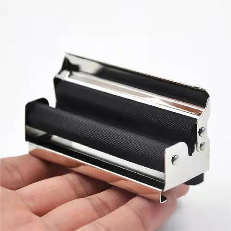 

Stainless Steel Mini Manual Cigarette Rolling Machine for Home Use with Complete Set