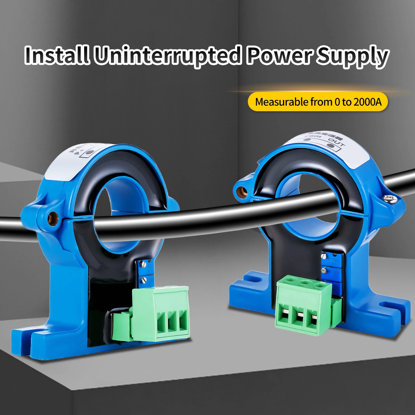 

Датчик тока переменного/постоянного тока 0-1000 А, 4-20 мА, 0–10 В, RS485, трансформатор тока открытого типа, двунаправленный датчик тока CT