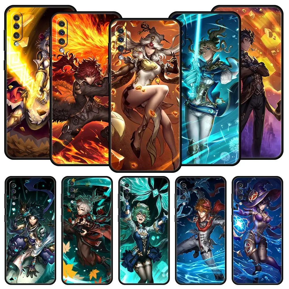 

Крутой чехол для телефона Genshin Impact Art для Samsung Galaxy A12 A32 A50 A70 A20E A20S A10 A10S A22 A30 A40 A52S A73 A53 5G A02S