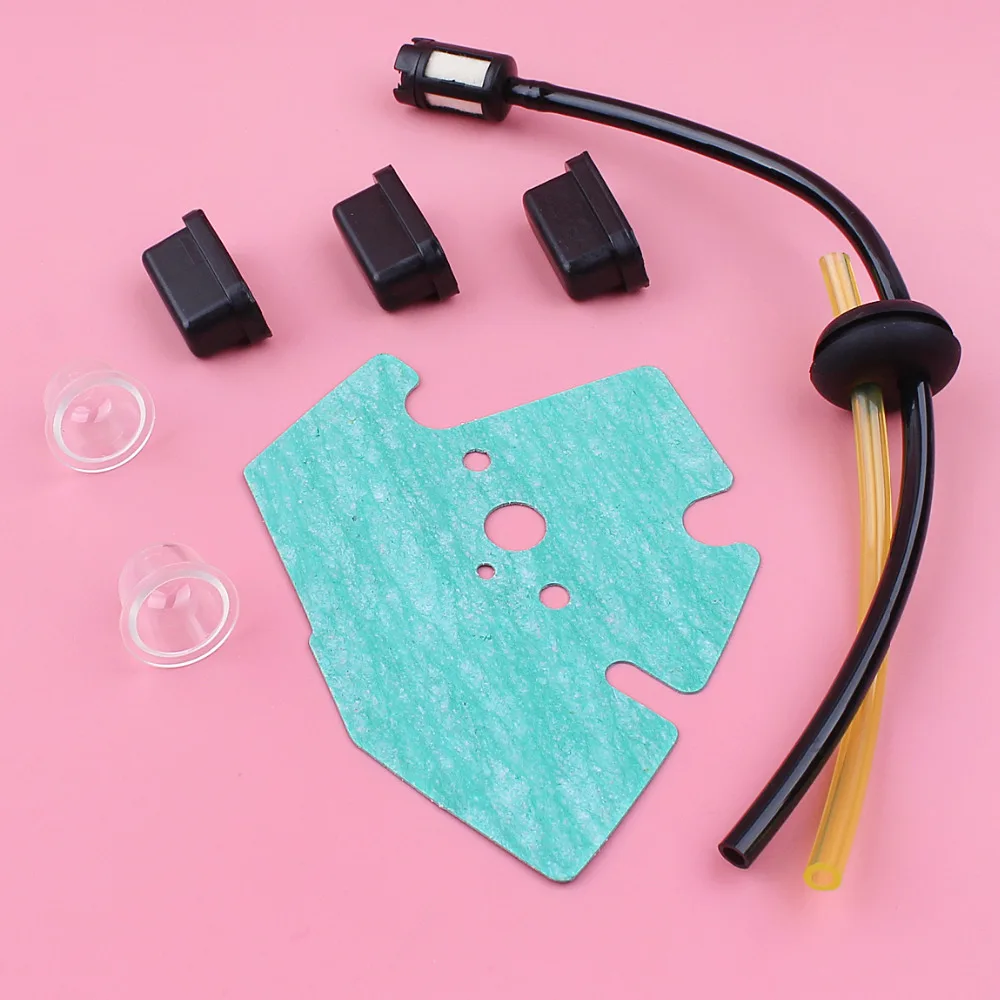

Carburetor Fuel Line Hose Tank Mounting Rubber Grommet Gasket Kit For Honda GX25 GX25T Lawn Mower Small Engine Motor Part