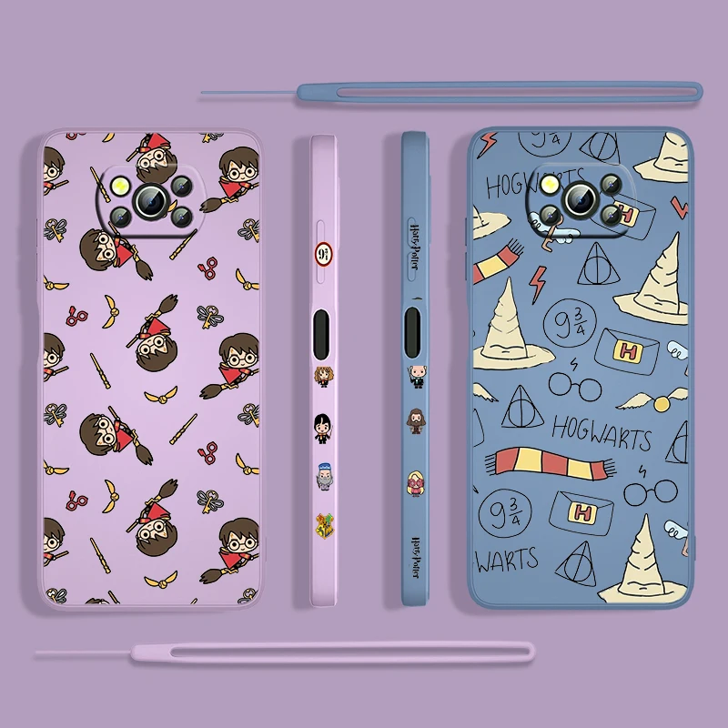 

Fashion Snape Aways Boys Phone Case For Xiaomi POCO X3 NFC F3 GT M4 M3 M2 Pro C3 C31 X2 Mix 3 TPU Silicone Liquid Left Rope Capa