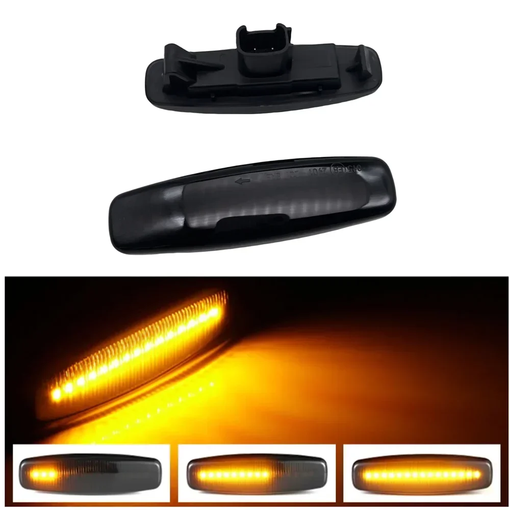 Динамический указатель поворота на крыле автомобильный светодиодный боковой