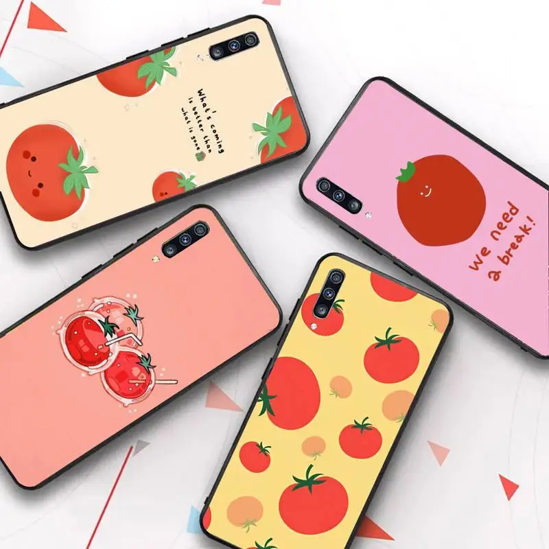 

Tomato Phone Case for Samsung A51 A30s A52 A71 A12 for Huawei Honor 10i for OPPO vivo Y11 cover