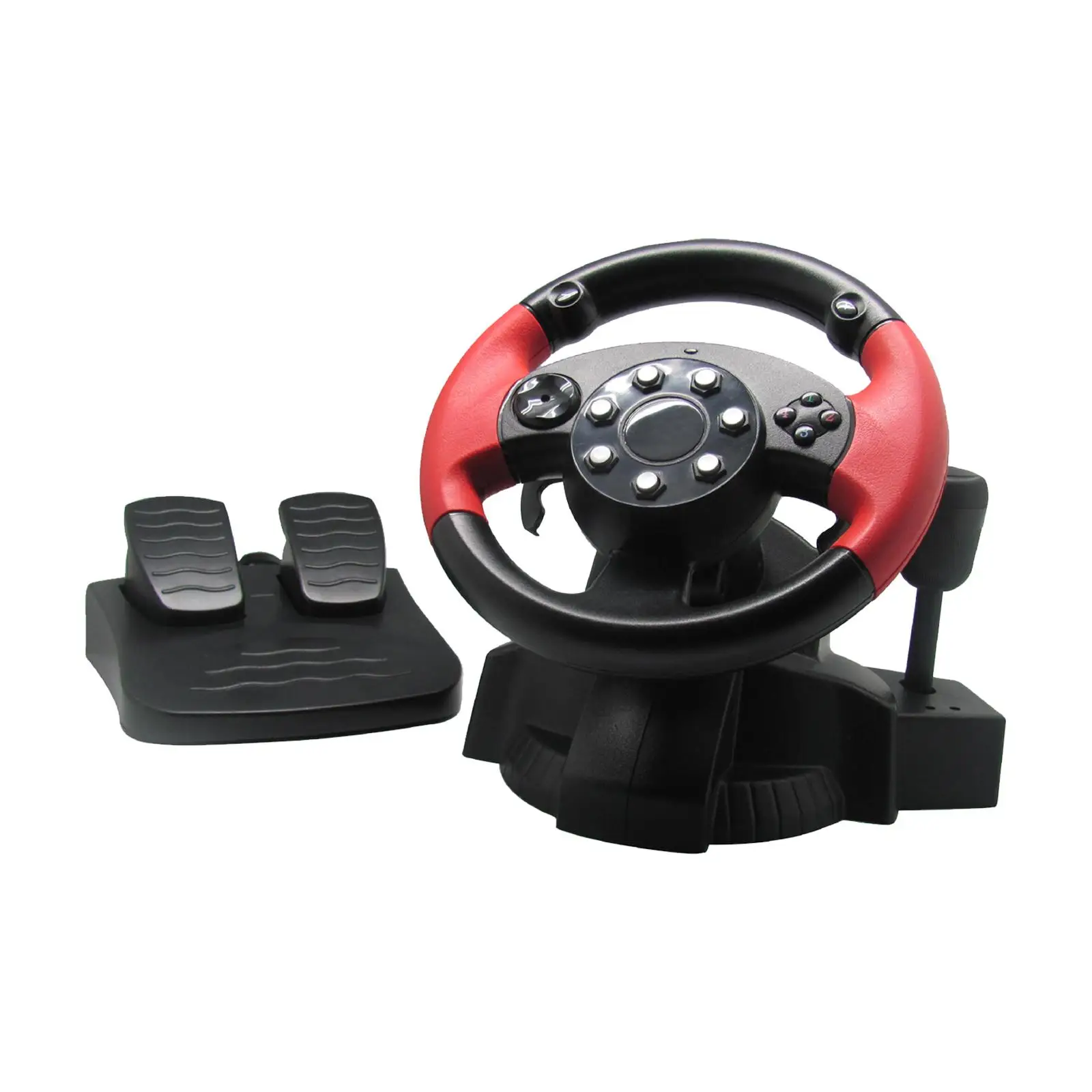 

Race Steering Wheel with Floor Pedals and Shifter Game Racing Wheel Controller Universal Gaming Accessories Racing Driving Wheel