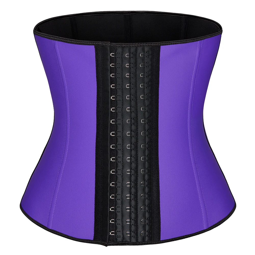 

Women Fitness Outfit Waist Trainer Corset Workout Sport Girdle 9 Steel Bones Colombians Shaper
