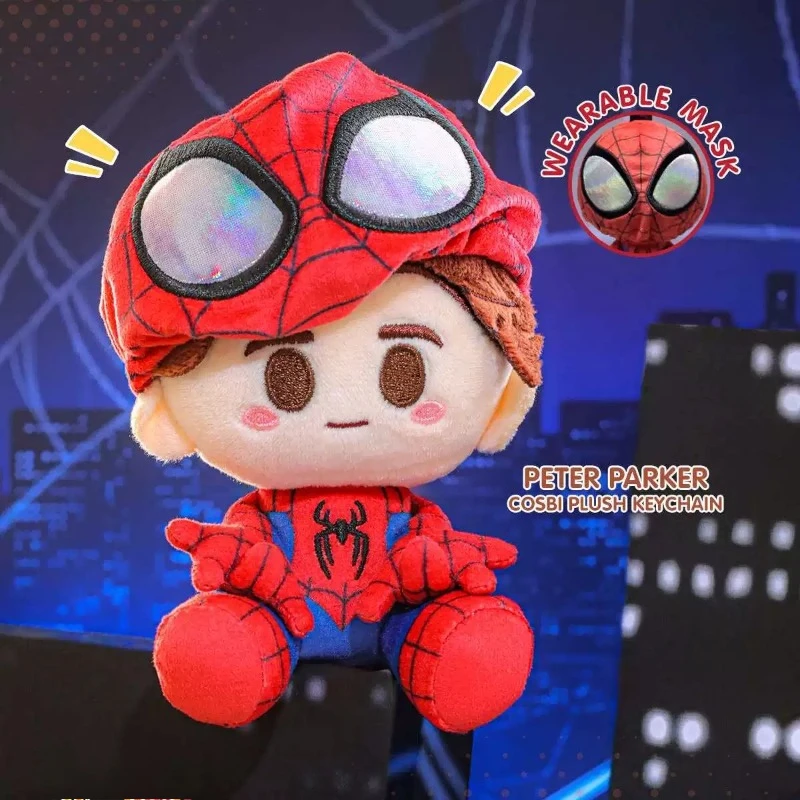Фото Коллекционная фигурка HotToys Spider-Man Brand New Day COSBI Bobble-Head в закрытой упаковке, сувенир по фильму, загадочный брелок-игрушка, подарочный набор-сюрприз №3