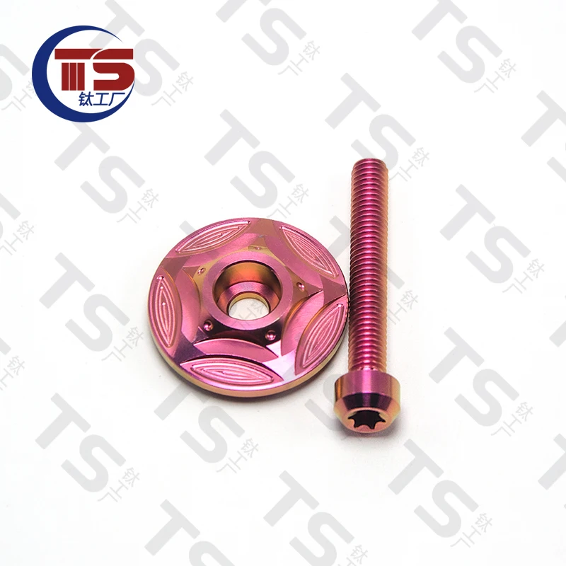 TS титановый сплав CNC головка руля NMAX/PCX/FOSA GM/XMAX специальная модель с винтами