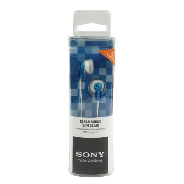 Наушники-вкладыши Sony MDR E9LP синие | Электроника | АлиЭкспресс