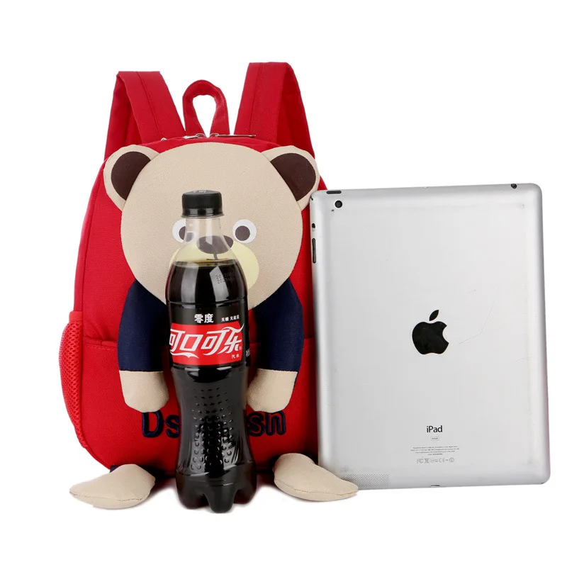 Toddler Backpack Anti-lost Kids Baby Bag Cute Animal Bear Children Backpack Kindergarten School Bag for Girls School Supplies