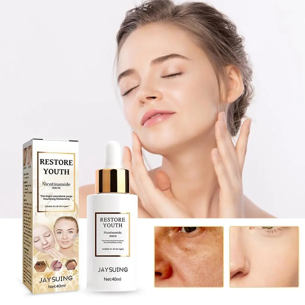 

Niacinamide Anti-aging Serum Reduce Wrinkles Fade Fine Lines Hyaluronic Acid Whitening Moisturizing Improve Dull Facial Essence