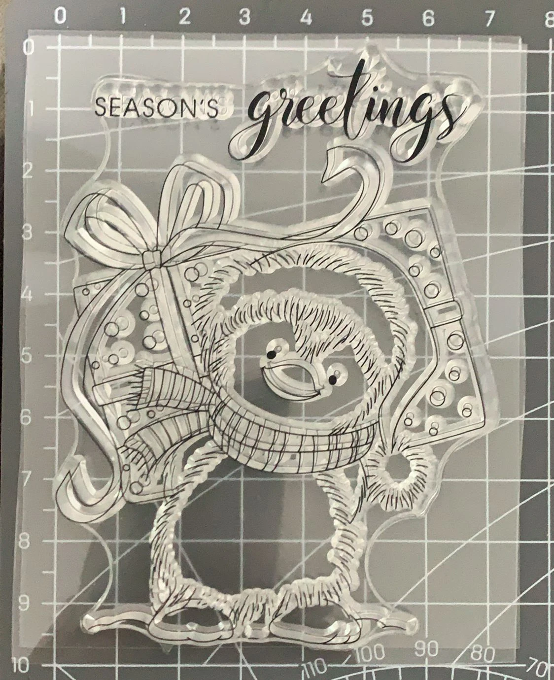 

Прозрачный силиконовый котик для собак cleargifts Пингвин, изысканный дизайн, альбом «сделай сам»