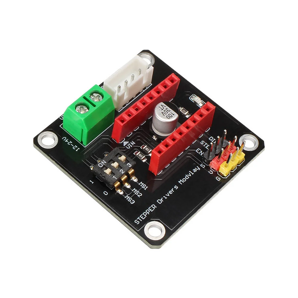 

10PCS 42 Stepper Motor Driver Expansion Board DRV8825 A4988 3D Printer Control Shield Module For Arduino R3 Ramps1.4 DIY Kit