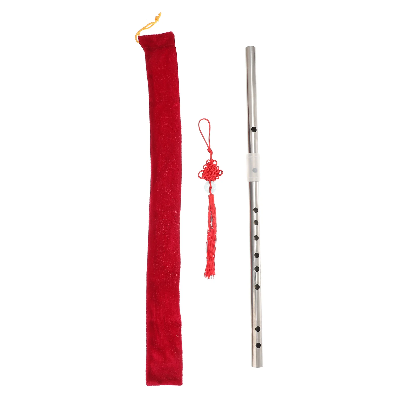 

Flute Chinese Dizi Instrument Musical Portable G Beginnerstraditional Steel Stainless Student Key Flutesjade S Childrenchina