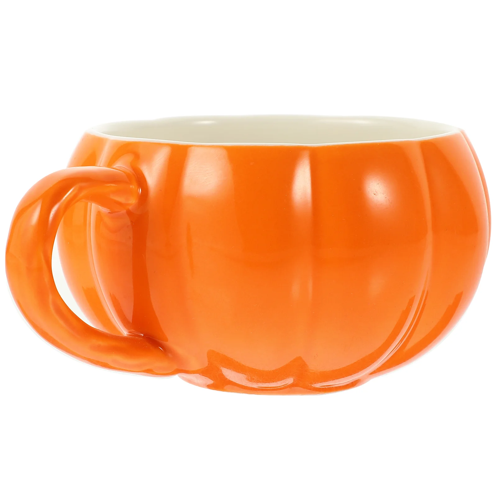 

Pumpkin Shaped Cup Ceramic Coffee Mug Thanksgiving Jack O Lantern Milk Water Cup Fun Autumn Mugs Tea Juice Tumblers Gift
