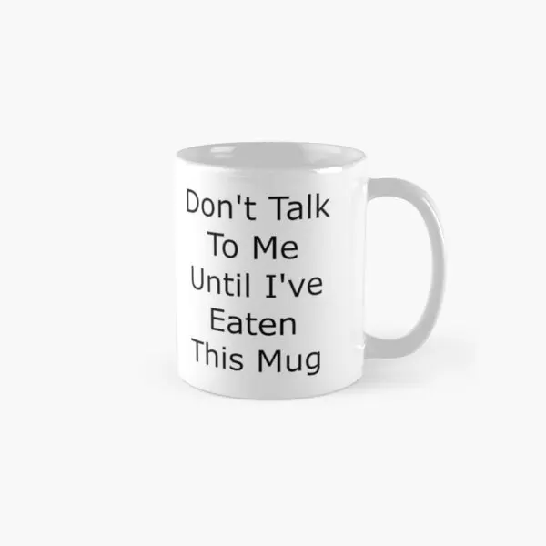 

Не разговаривайте со мной, пока я не приготовил эту кружку, дизайн картины, посуда для напитков, чая, кофе, круглая чашка, подарки, простые фот...