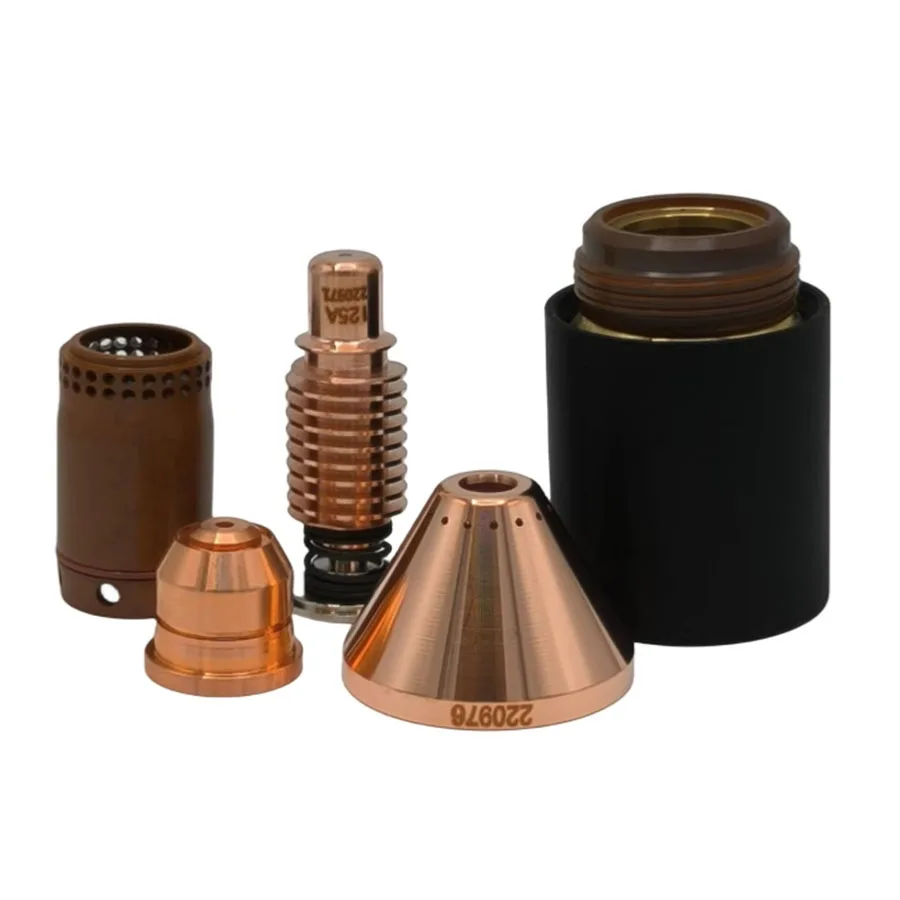 Сопло плазменной резки совместимое с электродом Haibao 125A. 220971 насадка 220975 защитный