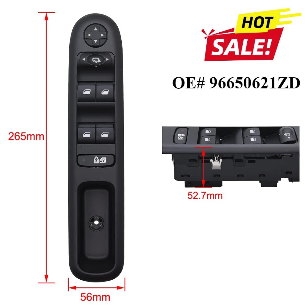 96650621ZD Vorne Links Power fensterschзолотник для Peugeot 3008 5008 Wagon 2009-16