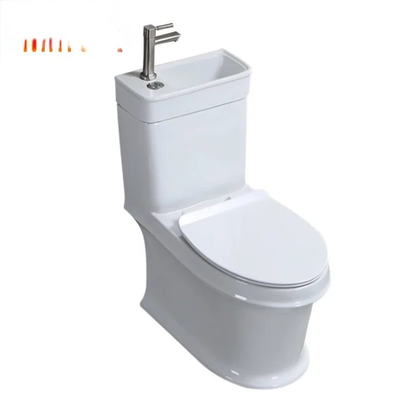 

Artistic Patterned White One Piece Closestool Siphon Jet Fluishing S-Trap Floor Mounted Luxious Villa Bathroom Seat Toilet WC