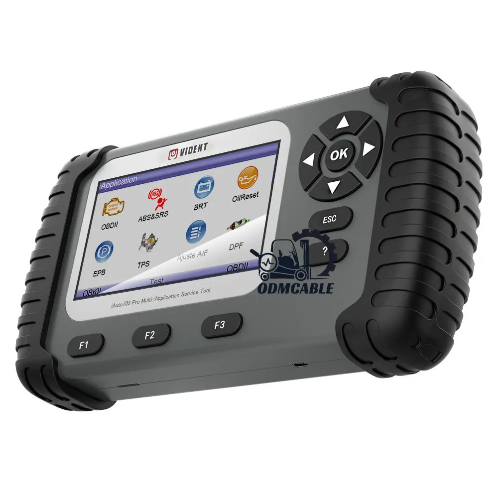 Автомобильный диагностический инструмент VIDENT iAuto702 Pro 702Pro с ABS SRS DPF Сброс масла TPMS SAS инжектор BRT услуги сканер OBD2