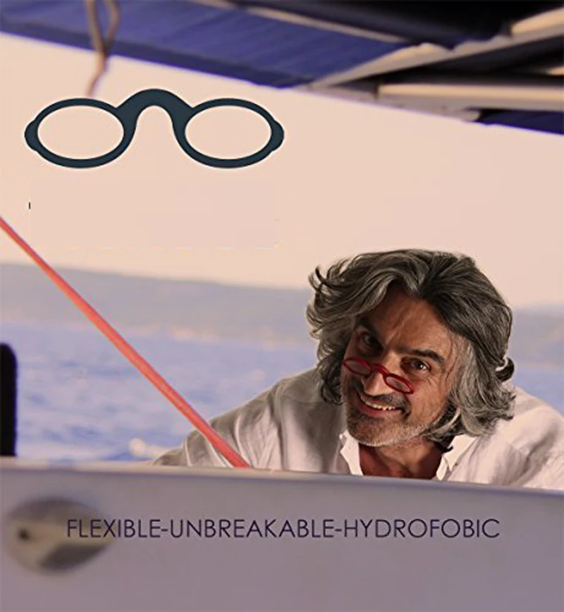 Пенсне для чтения без подлокотников с круглым носом небольшие портативные