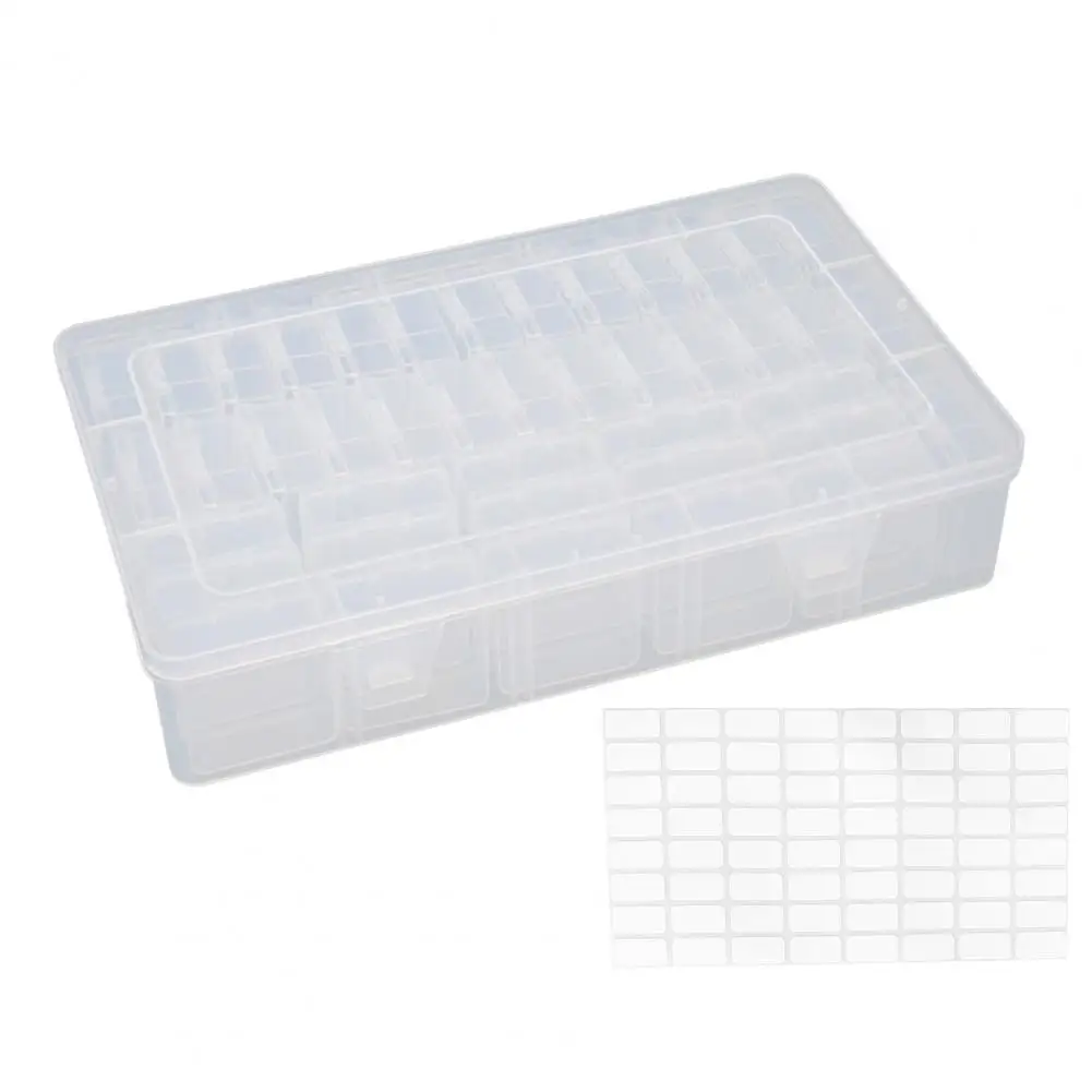 

Portable Strong Load-bearing Anti-scratch DIY Bead Jewelry Display Case Moisture-proof Jewelry Container Home Supply