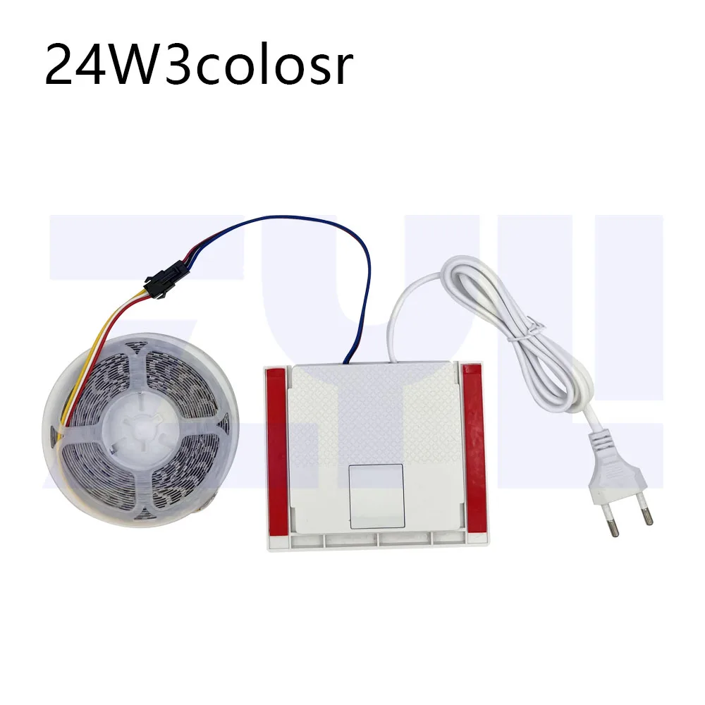 

Светодиодная лента, контроллер сенсорного переключения 12 В 2 А, сенсорные переключатели, зеркальный светильник 24 Вт, умный шкаф для ванной комнаты с зеркалом 5 м 2835 120D