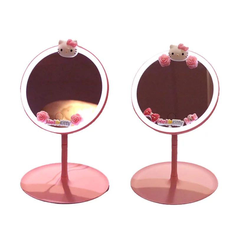 

Зеркало для макияжа Sanrios Kawaii Hello Kitty Kuromi My Melody, 28 см