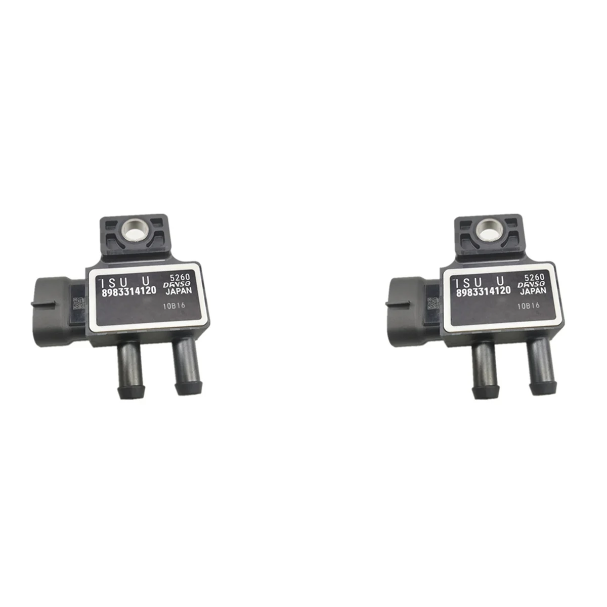 

2X Car Exhaust DPF Differential Pressure Sensor for Isuzu D-MAX DAMX MUX 8983314120