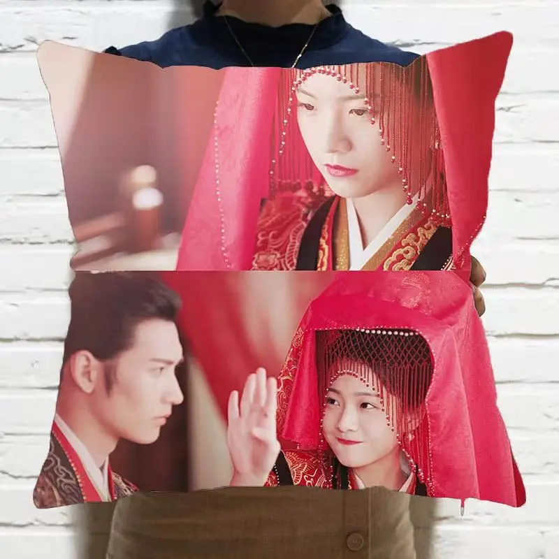 

Star Series Cushion Cover Home Decoration TV Drama Full Moon Li Gengxi Huang Junjie Same Pillowcase