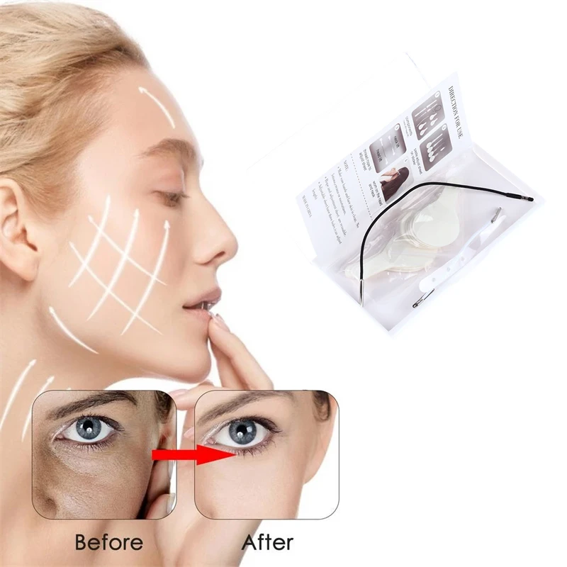 

20/40/60PCS Instant Face Lift Tape Neck Eye Lift V Line Shape Tape Anti Wrinkle Facial Line Lifting Skin Sticker
