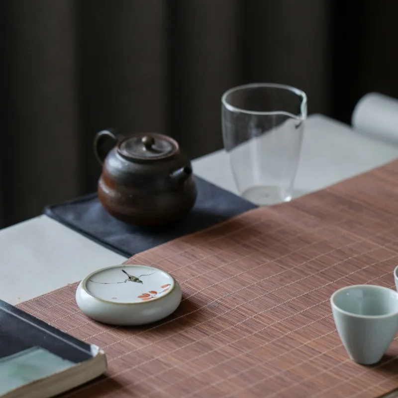 Jingdezhen ручная роспись печь для обжига глазури цветная крышка Ретро керамическая