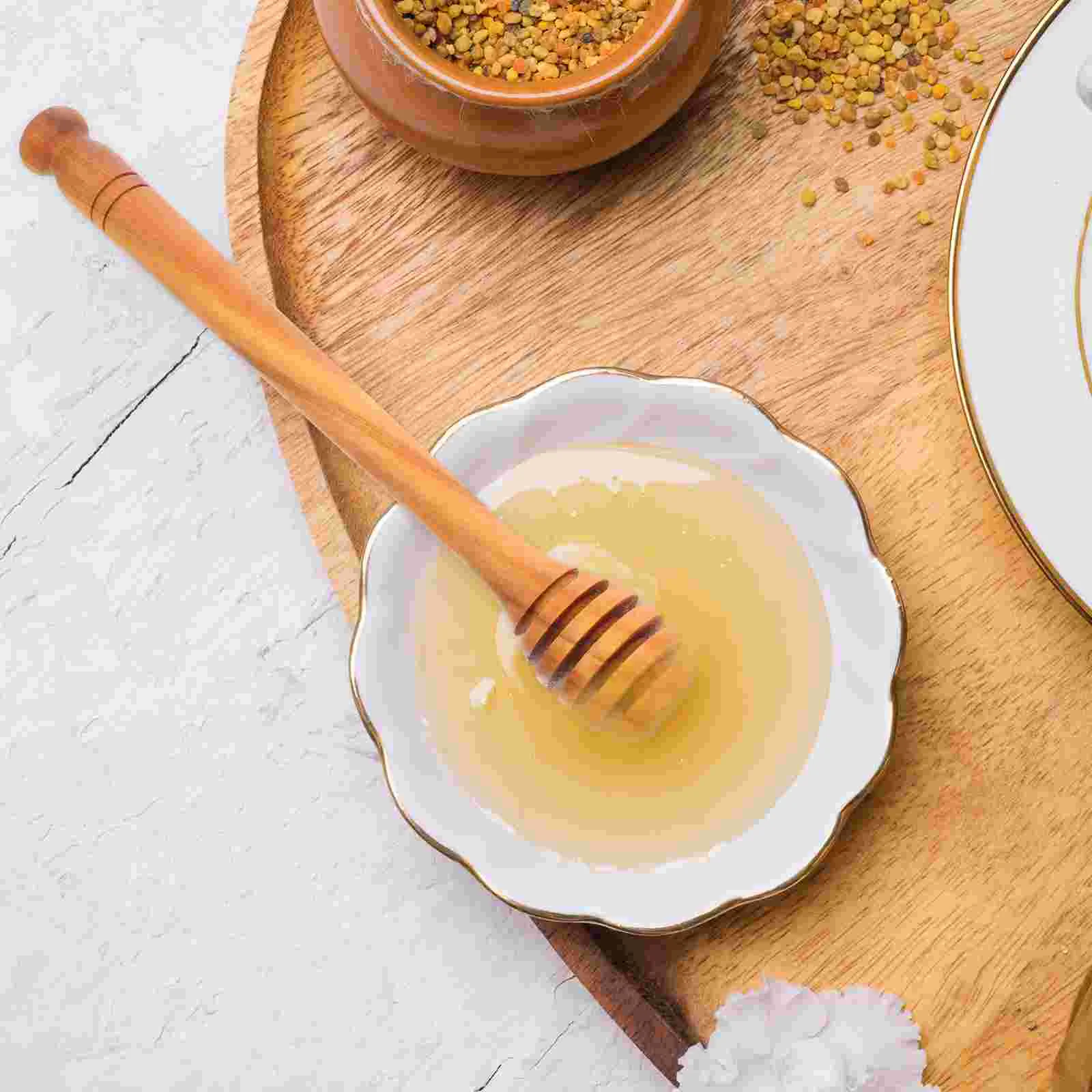 Оливковое дерево медовая палочка многоразовые палочки для ковша ложки