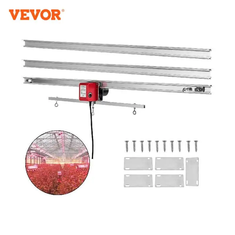 Rail Mover 10.8 Ft Grow Light Mover Kit 10 R/min Light Mover