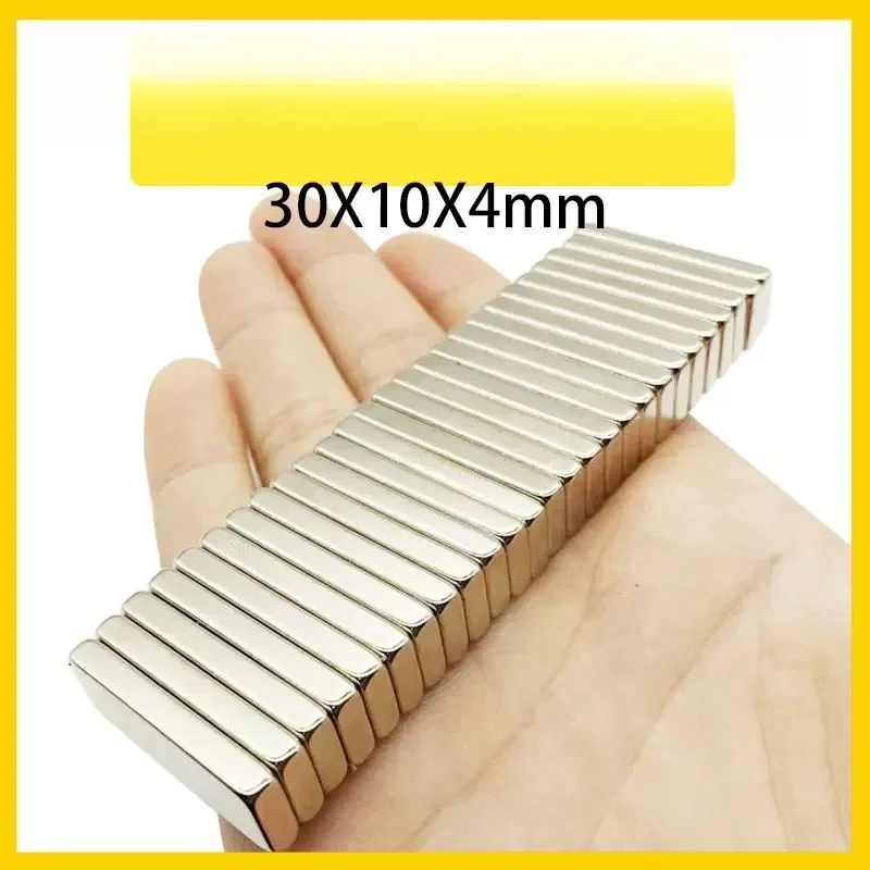 

Суперсильный квадратный магнит 30x10x4 мм 30x10x4 мм для домашних холодильников, офисов DIY 30x10x4 мм