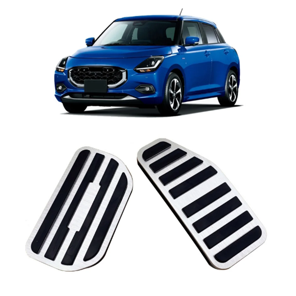 Чехлы для педали тормоза акселератора автомобиля алюминиевый сплав Suzuki Swift ZC/ZD