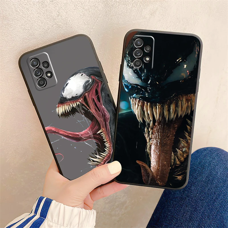

Marvel Venom Phone Cases For Samsung Galaxy S20 FE S20 Lite S8 Plus S9 Plus S10 S10E S10 Lite M11 M12 Funda Back Cover Soft TPU