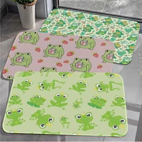 cute frogs floor carpet nordic style home doormat bathroom toilet mats bedroom toilet rug
