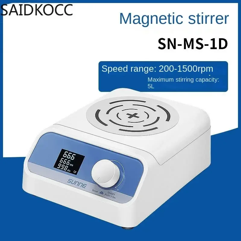 SAIDKOCC лабораторная магнитная мешалка с подогревом цифровым дисплеем термостат