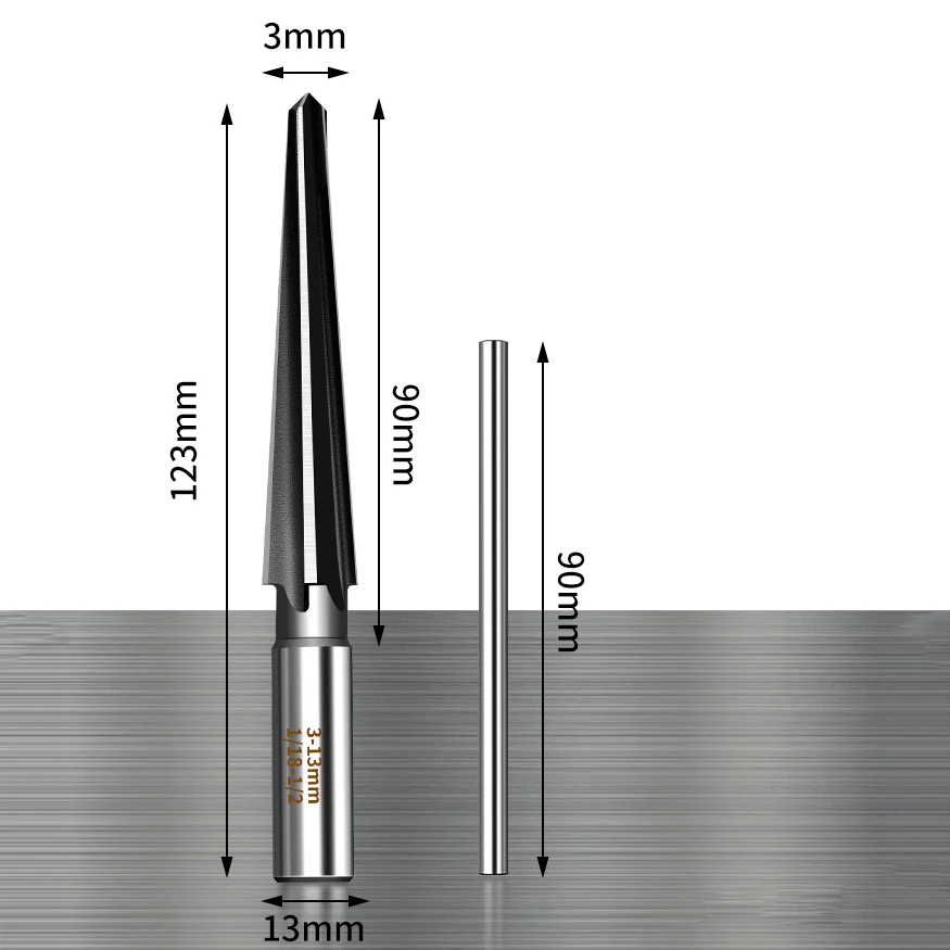 

Коническая развертка из высокоуглеродистой стали 3-13 мм и 5-16 мм, ручное/электрическое коническое сверло, инструменты для открывания отверстий в дереве