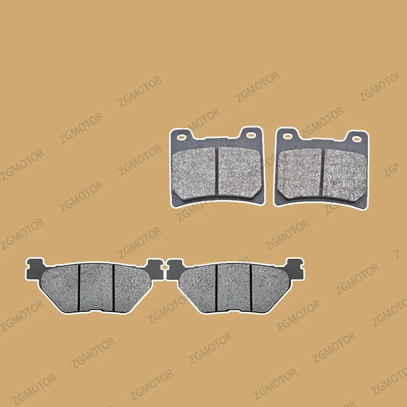 Фото Передние и задние тормозные колодки подходят для YAMAHA VMX 1200 V-Max 1985-2007 VMX17 2009-2014 V-MAX 2010 2011 2012 2013 №1