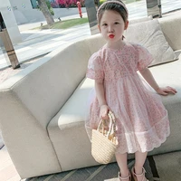 girl dress%c2%a0kids skirts spring summer cotton 2022 cool flower girl dress party evening gown beach birthday gift breathable childr