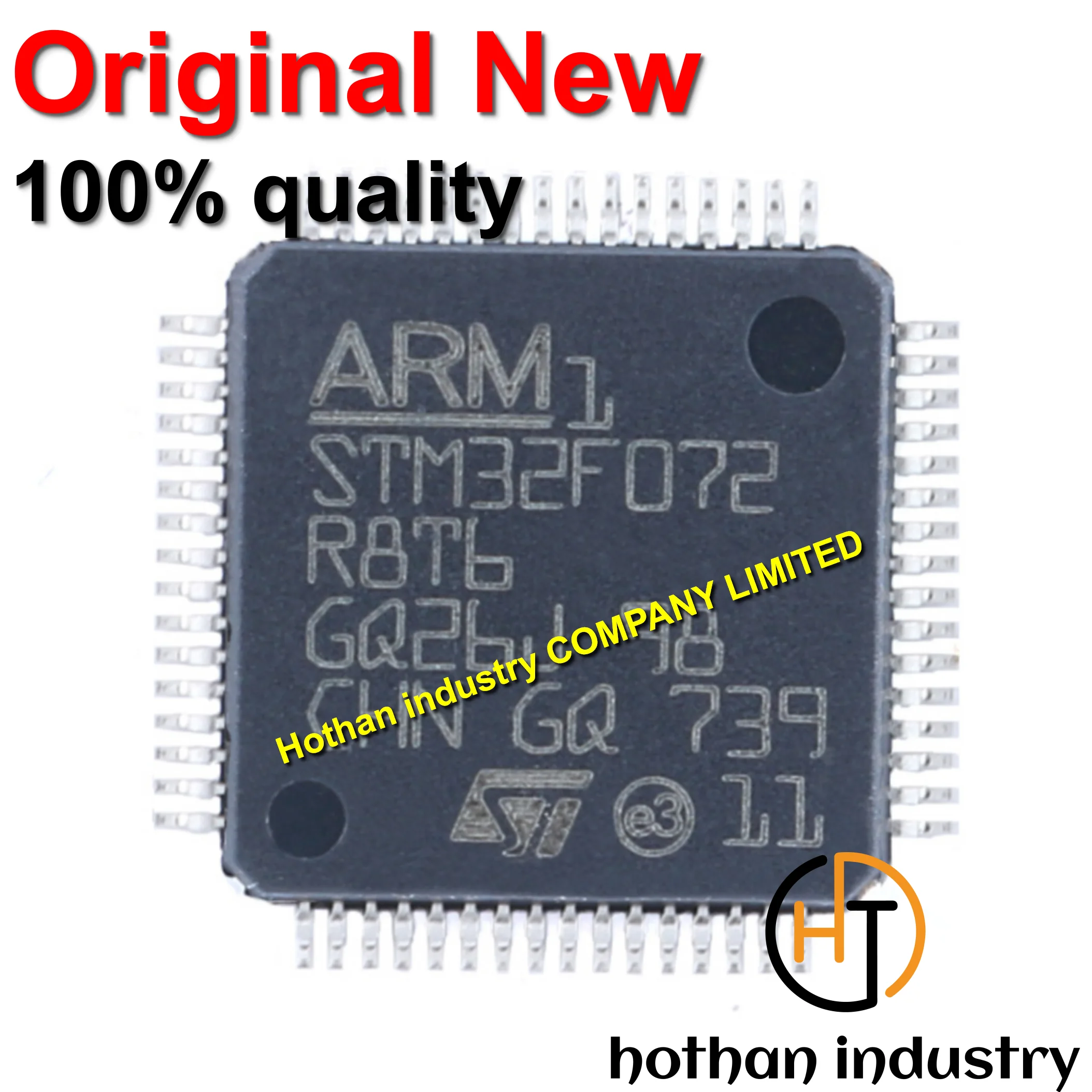 

[1PCS] New original STM32F072R8T6 LQFP-64 ARM Cortex-M0 32-bit microcontroller-M
