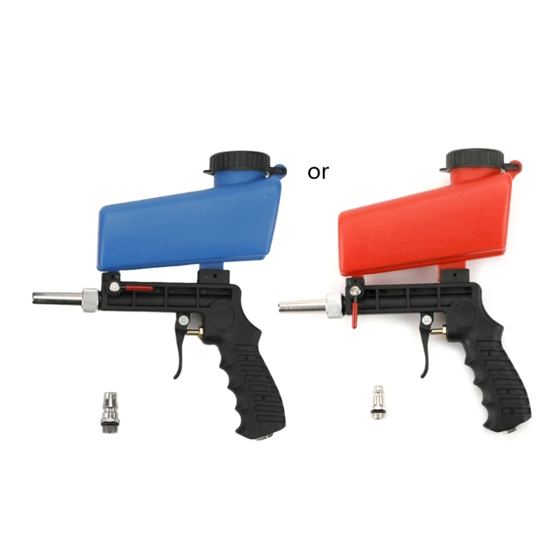 

Small Handheld Sandblasting Gun 21lbs Air Sand Blaster Gun Rust Remover Pain Stripper Abrasive Sand Blasting Derusting