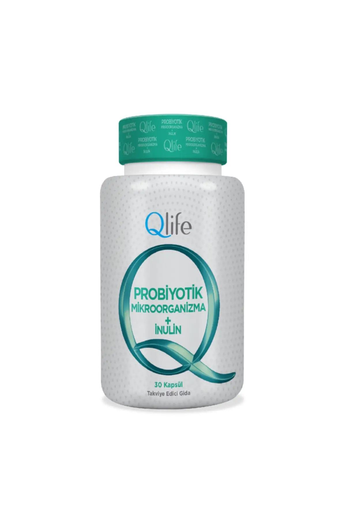Qlife Probiyotik Microorganizma + Inulin 30 Capsules probiyotik fiber chemical colorants digestive regulate new