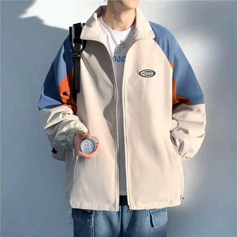 Куртка преппи varsity Мужская Повседневная Уличная одежда свободного покроя