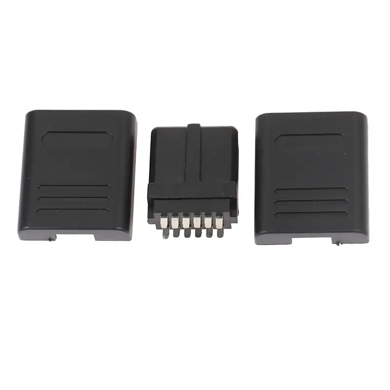 

1Set For NGC SNES N64 Connector Male Cable 12Pin Multi Out Connector Plug AV Repair DIY For GameCube SFC Plug